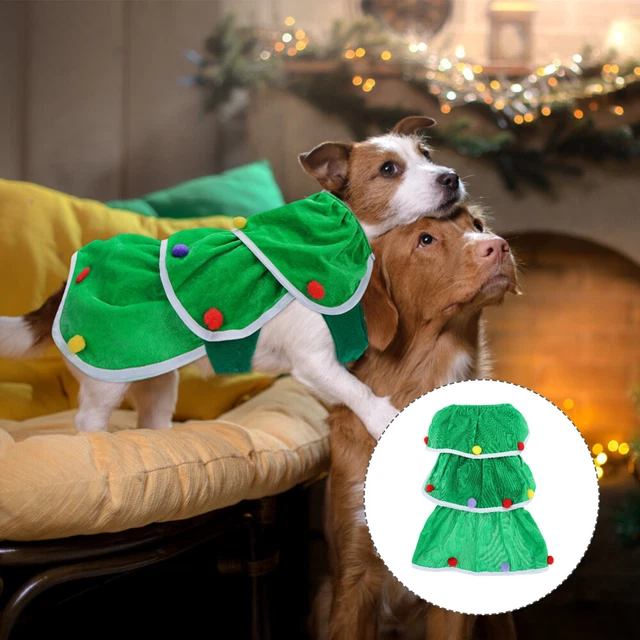 Mantello Natalizio Per Animali Domestici Vestito Di Halloween Poncho Lana