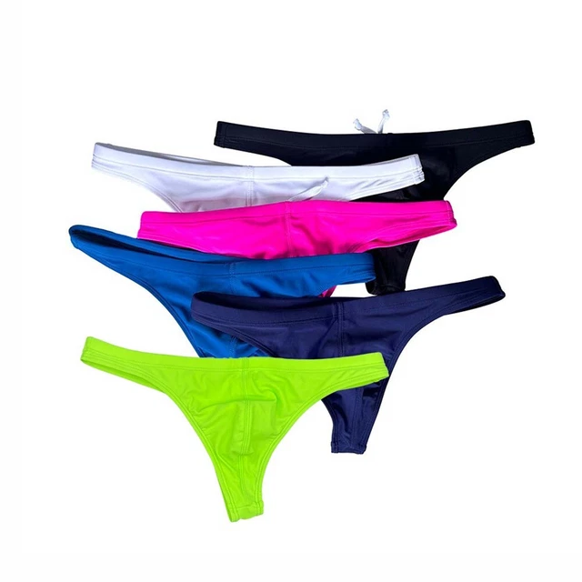 Elegante costume da bagno bikini uomo vita bassa perizoma spiaggia (70 caratteri)