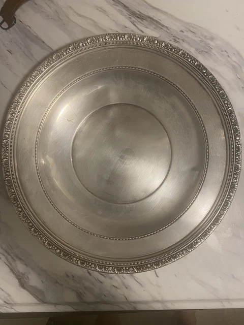reed and barton 1940’s sterling silver plate