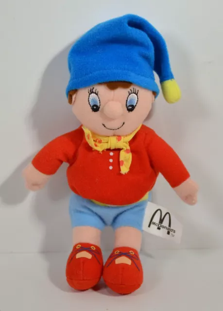 RARE 2001 Noddy 7" McDonald's EUROPE Plush Beanie Baby Action Figure BBC