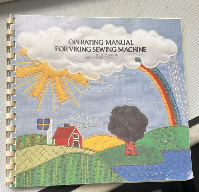 VINTAGE OPERATING Manual For Viking Sewing Machine MODEL 6690 $15.00