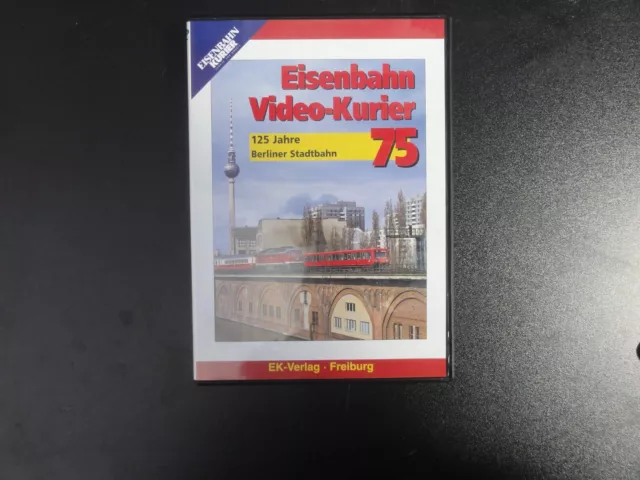 Eisenbahn Kurier 125 Jahre Berliner Stadtbahn  62 Dvd 8075