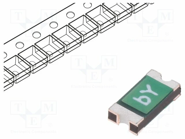 Sécurité: Ptc Polymère 120mA Geh : 1206 Imax: 10A 0ZCJ 0ZCJ0012FF2E Smd-Polymer