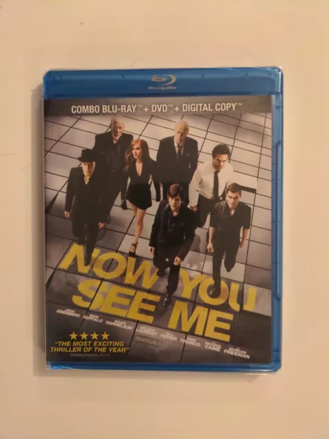 Now You See Me (Blu-ray/Dvd+ Digital 2013) Isla Fisher, Woody Harrelson, Bilingu