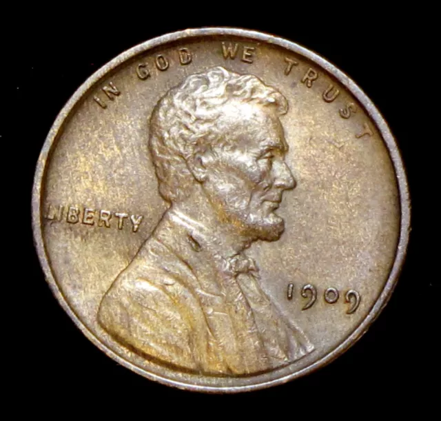 1909 VDB lincoln cent wheat penny (K20)