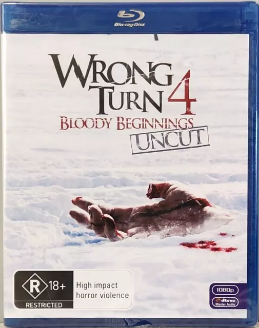 WRONG TURN 4: BLOODY BEGINNINGS - Tristan Carlucci, Dan Skene - NEW BLURAY