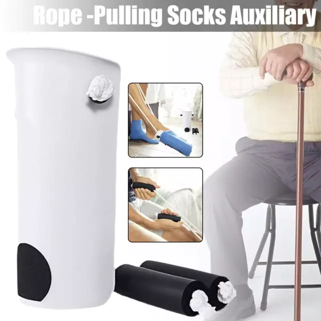 Sock Aid Sock Helper Puller facile da togliere aiuta gli anziani in Italia!