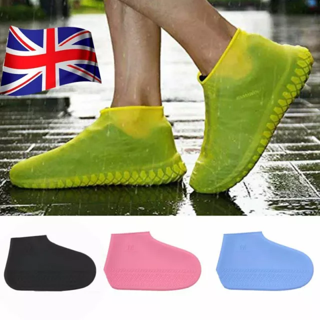 Resistant Silicone Overshoes Rain Waterproof Shoe Covers Boot Cover Protector