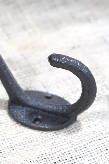 25 Coat Hooks Hat Hook Hall Tree Rustic Towel Vintage School Style Cast Iron 3