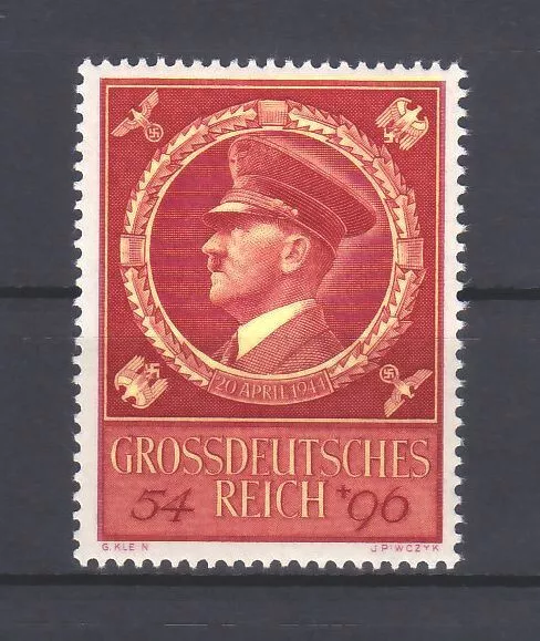 Adolf Hitler 55. Geburtstag 1944,  GROSSDEUTSCHES REICH, WK II. Mi.Nr. 887