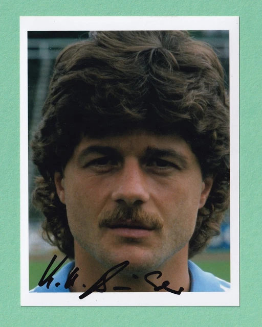 KARL HEINZ Bührer 307 Spiele für Waldhof Mannheim EUR 2,49