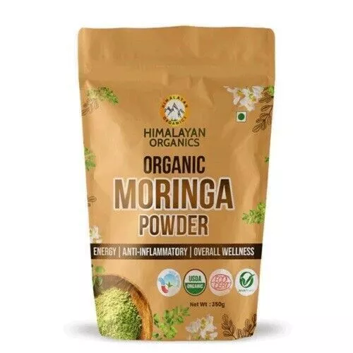 Himalayan Organics Moringa en polvo (Moringa Oleifera) Bienestar general - 350 g