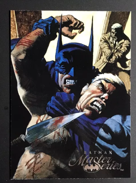 1995 Batman Lawrence Kitch #14 Batman Master Series DC Comics Card Skybox