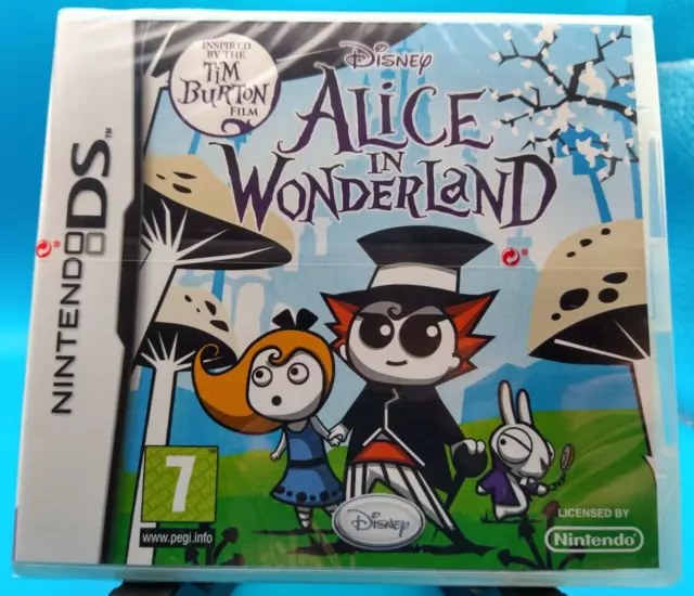Disney's Alice In Wonderland - Nintendo DS - New Factory Sealed UK PAL