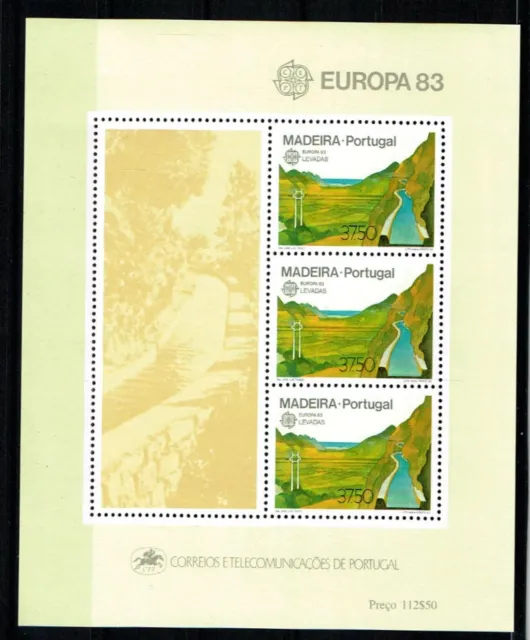 Portugal Madeira 1983 Block 4 postfrisch. Siehe Bild und Beschreibung(EM1000)