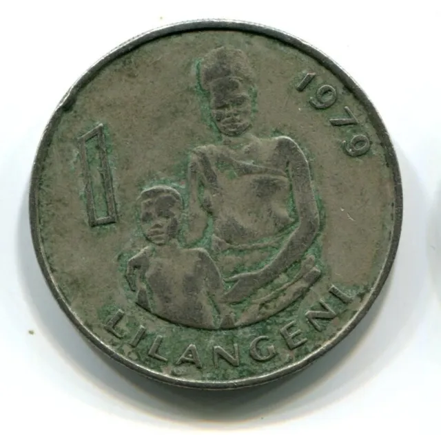 1979 Swaziland One Lilangeni Coin (b404-41)