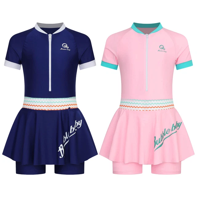 GIRLS SWIMWEAR JUMPSUIT Swimsuit Pool Rash Guard Leotards One Piece