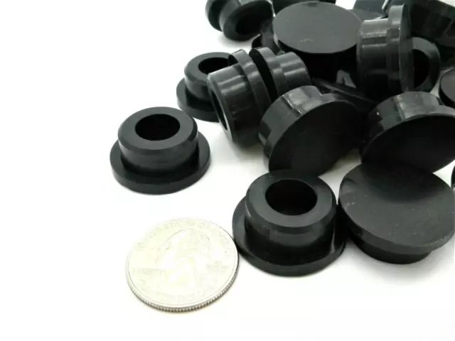 3/4” Rubber Hole Plug  Push In Compression Stem Bumper  Thick Panel Plug 3