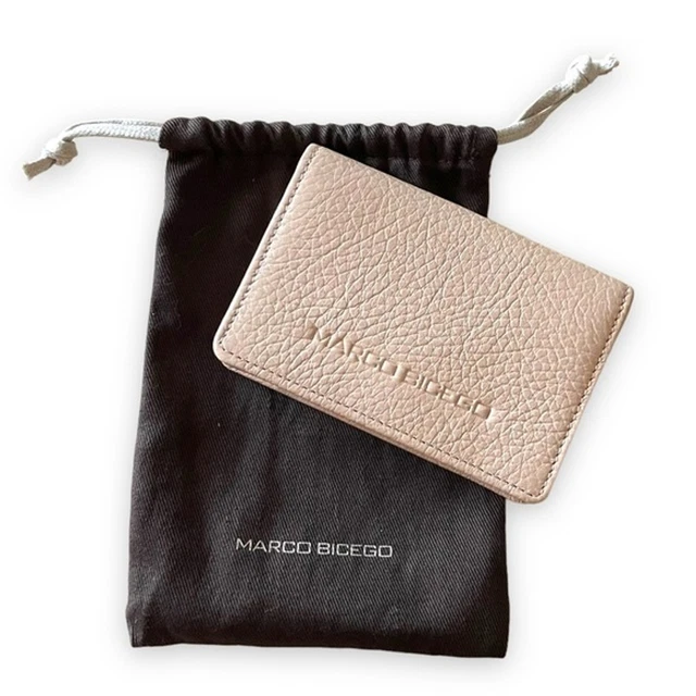 Marco Bicego Tan Card Holder Wallet Italian Leather