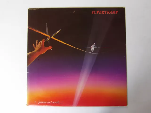 Supertramp: …famous last words...  1982   B1/A1  EX  LP