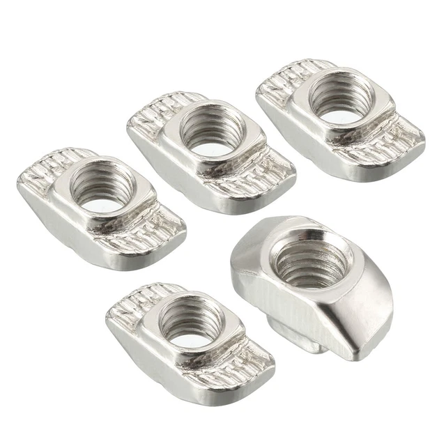 Scorrimento t scanalatura dadi,filo M5 per 3030 Serie alluminio profilo 10pz
