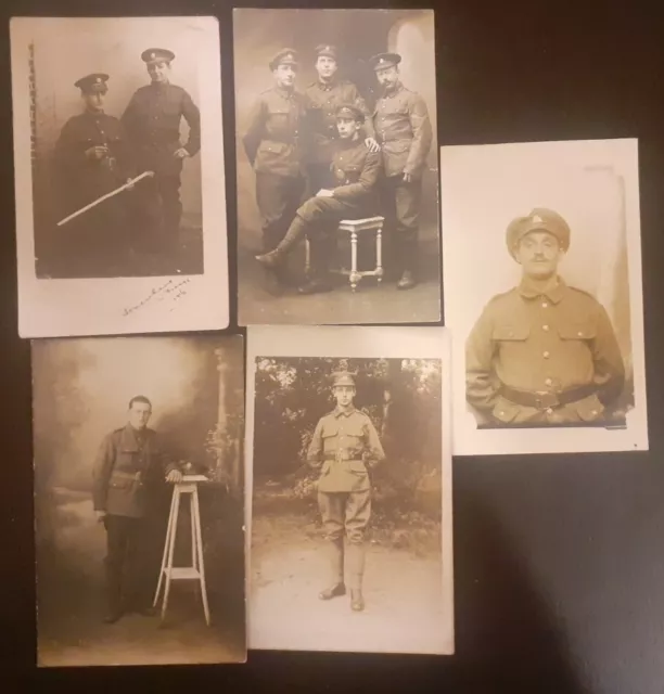 France Collection Lot Army Service Corps MILITARY POSTCARD Soldier WW1 WWI 1279