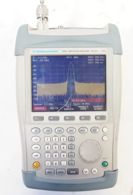 Rohde and Schwarz FSH3 100 kHz - 3 GHz Spectrum Analyzer