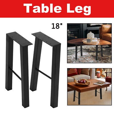 18" Hairpin Table Legs Metal Heavy Duty DIY Desk Stand Desk Bench Leg Set of 2
