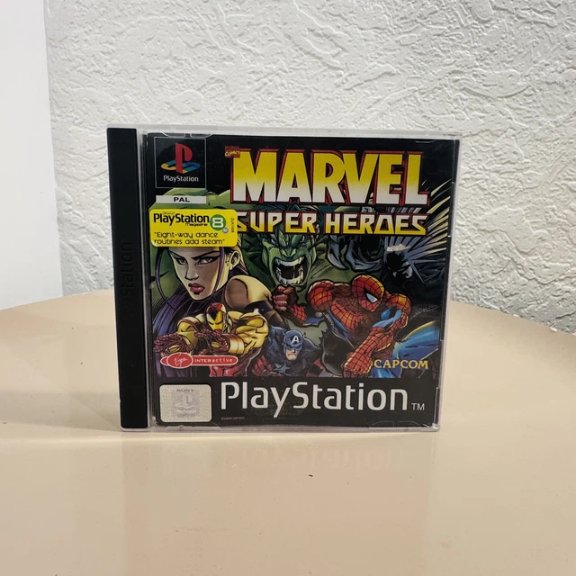 Marvel Super Heroes vs. Street Fighter (PS1) complet - Jeux vidéo