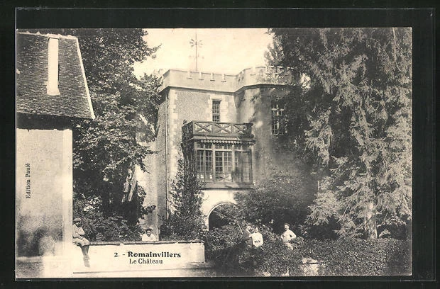 CPA Romainvillers, Le Château