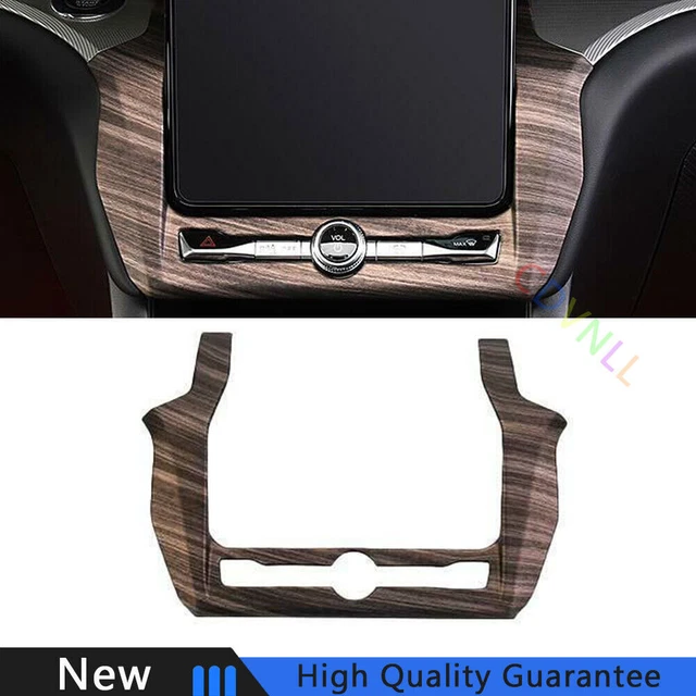 For Ford Explorer 20-2022 Peach Wood Grain Central Console Instrument Panel Trim