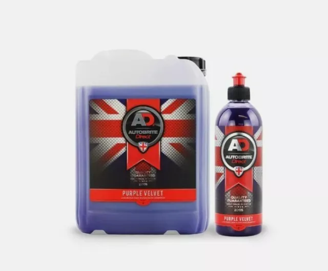 Autobrite Direct 500ml Car High Gloss Shampoo - Purple Velvet