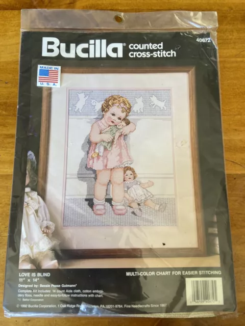 Counted Cross Stitch Kit By Bucilla