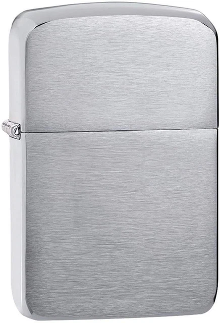 Zippo 1941 Replica Pocket Lighter, Brushed Chrome
