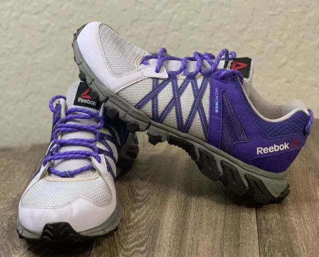 Reebok Trail Grip Dmxride Microweb Purple Hiking Trail Shoes Womens Size 9.5