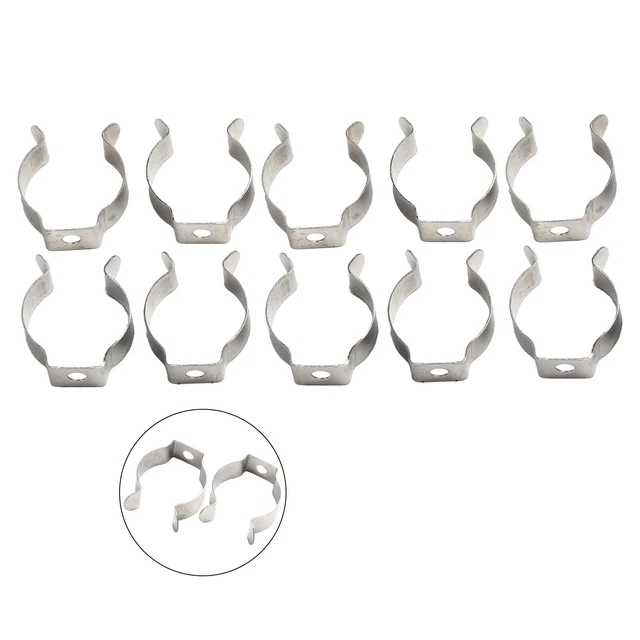 10PCS Tool Spring Terry Clips Securely Store and Hang Your Tools and Supplies