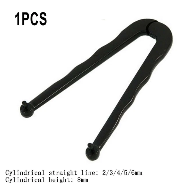 Clé à Broche Réglable Toolstar 190 Mm Pour Meuleuse D'angle - Poignée En Plastique, Ajustable De 10 à 30 Mm