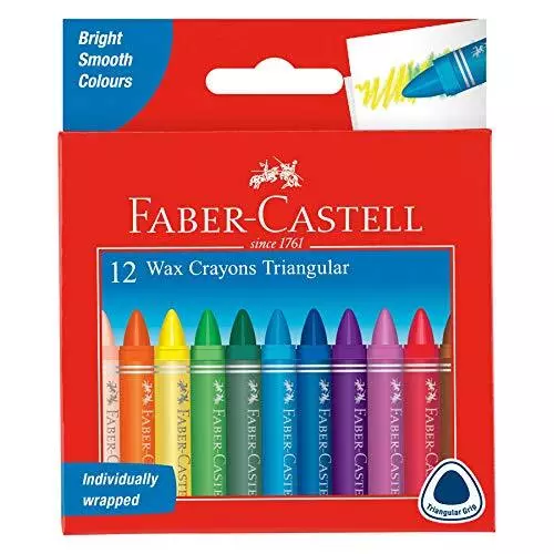 FABER-CASTELL 12er Fc Wachsmalstifte ACC NUEVO