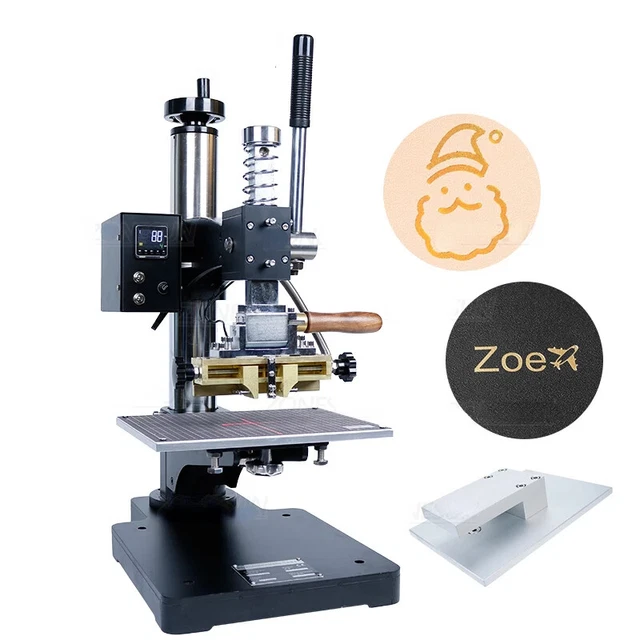 Infrared Positioning Hot Stamping Leather PVC Card Stamping And Stamping Machine