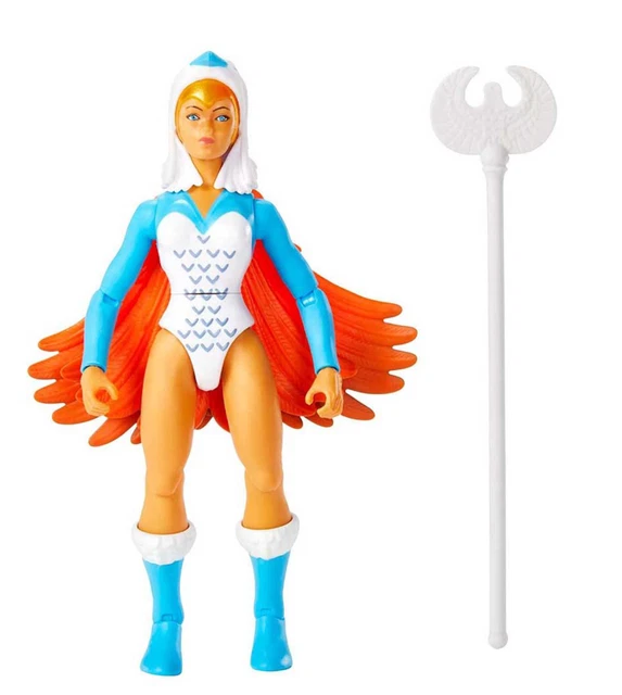 Figurine Ténébra Masters Of The Universe Origins - 14 Cm Articulée, Cape Amovible - Collection Cartoon, Inspirée She-Ra Années 80 - JBM96