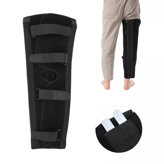 Knee Immobilizer Lightweight Steel Plate Supports Adjustable Knee Splint Brace