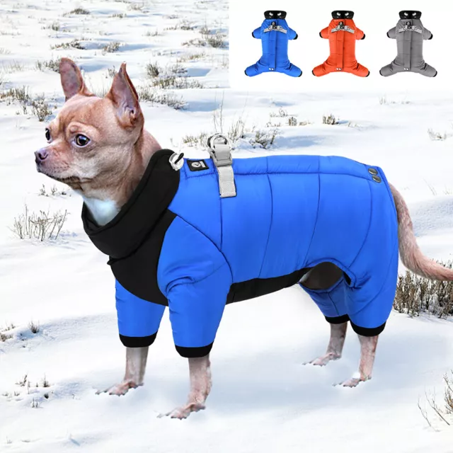 Manteau d'hiver Imperméable Veste Vêtements Chaud pour petit chien Chihuahua