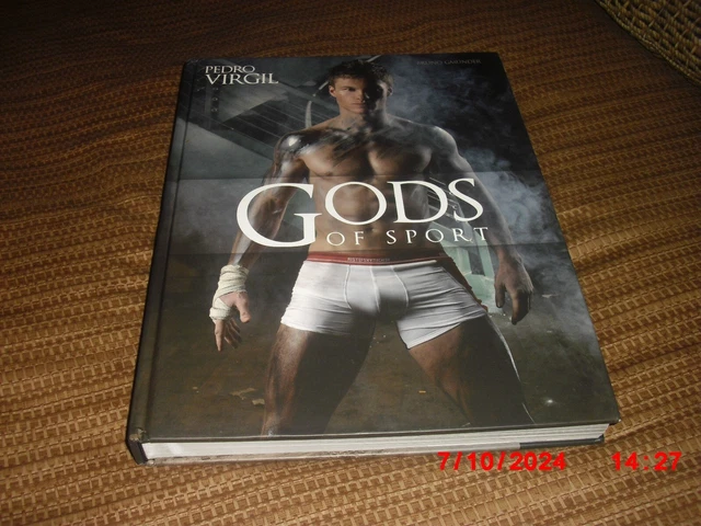 GODS OF SPORTS by Pedro Virgil Male Photo Book -Hardcover- $138.80