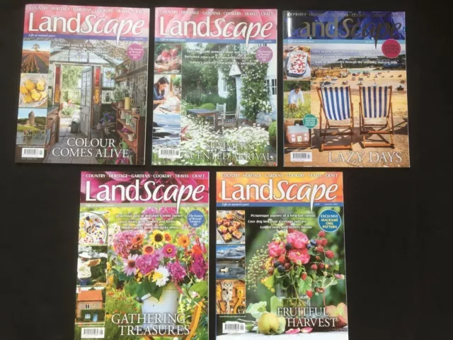 Landscape Magazine from 2022 Country-Heritage-Gardens-Cookery-Travel-Craft