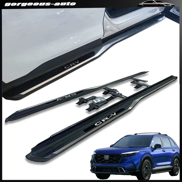 Stormtransform Black Running Boards For 2023-2026 Honda CR-V CRV Side Steps Nerf Bars
