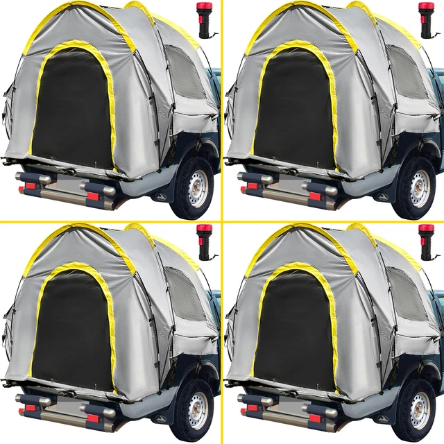 VEVOR Pickup Truck Tent For 5.0-5.2 Ft Beds - Waterproof 2-3 Person Camping Tent With Storage Bag