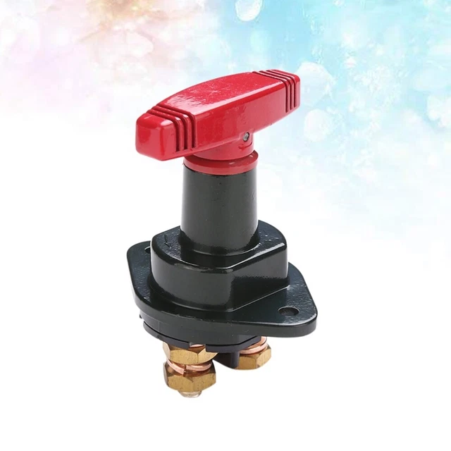Interrupteur Coupe-batterie YoungRich 12V 200A – Pour Voiture, Camping-car, Bateau – Sécurité Anti-vol - 2