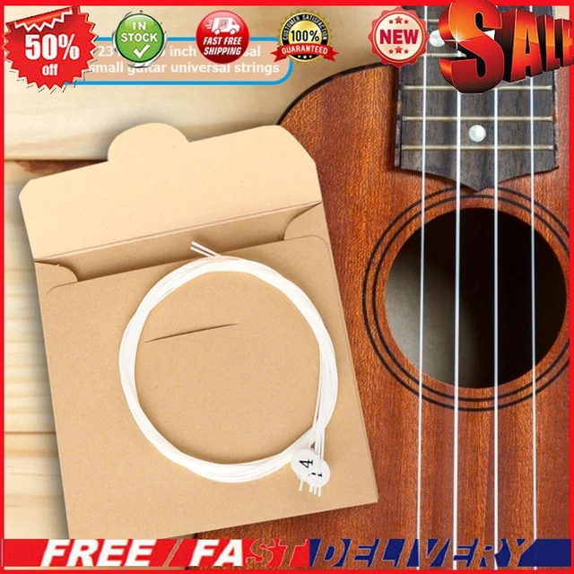 4pcs Nylon Ukulele String Replacement Part for 21 23 26 inch Stringed Instrument