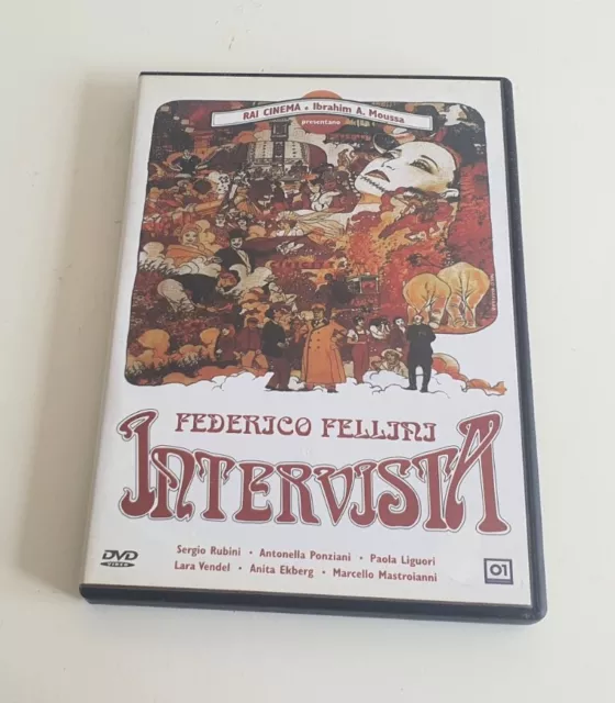 Intervista - Federico Fellini Dvd Fuori Catalogo