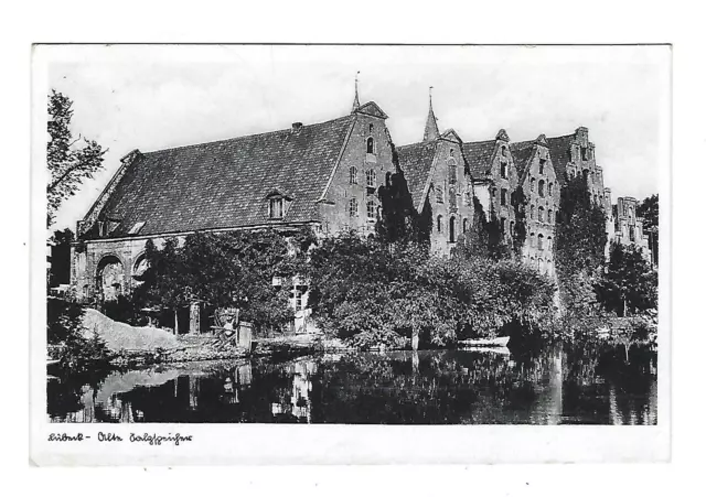 Ansichtskarte  " Lübeck Ratskellerbetrieb "  1938